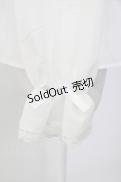 画像6: m petit by misako / AM マルエリフリルブラウス L 白 T-26-01-26-003-LO-BL-SA-ZT