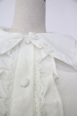 画像7: m petit by misako / AM マルエリフリルブラウス L 白 T-26-01-26-003-LO-BL-SA-ZT