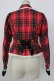 画像2: Eri Aino's Collection / シャーロットの水曜日ジャケット S 赤チェック T-26-01-26-006-LO-JA-SA-ZT (2)
