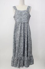 画像1: m petit by misako / NINA'Sトワルドジュイジャンパースカート L グレー T-26-01-26-018-LO-OP-SA-ZT561 (1)