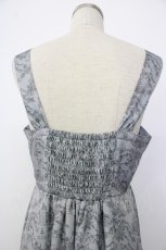 画像3: m petit by misako / NINA'Sトワルドジュイジャンパースカート L グレー T-26-01-26-018-LO-OP-SA-ZT561 (3)