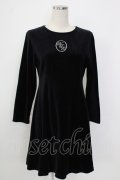 Katie / DRESS IN VELVET ワンピース S 黒 T-26-01-26-020-LO-OP-SA-ZT