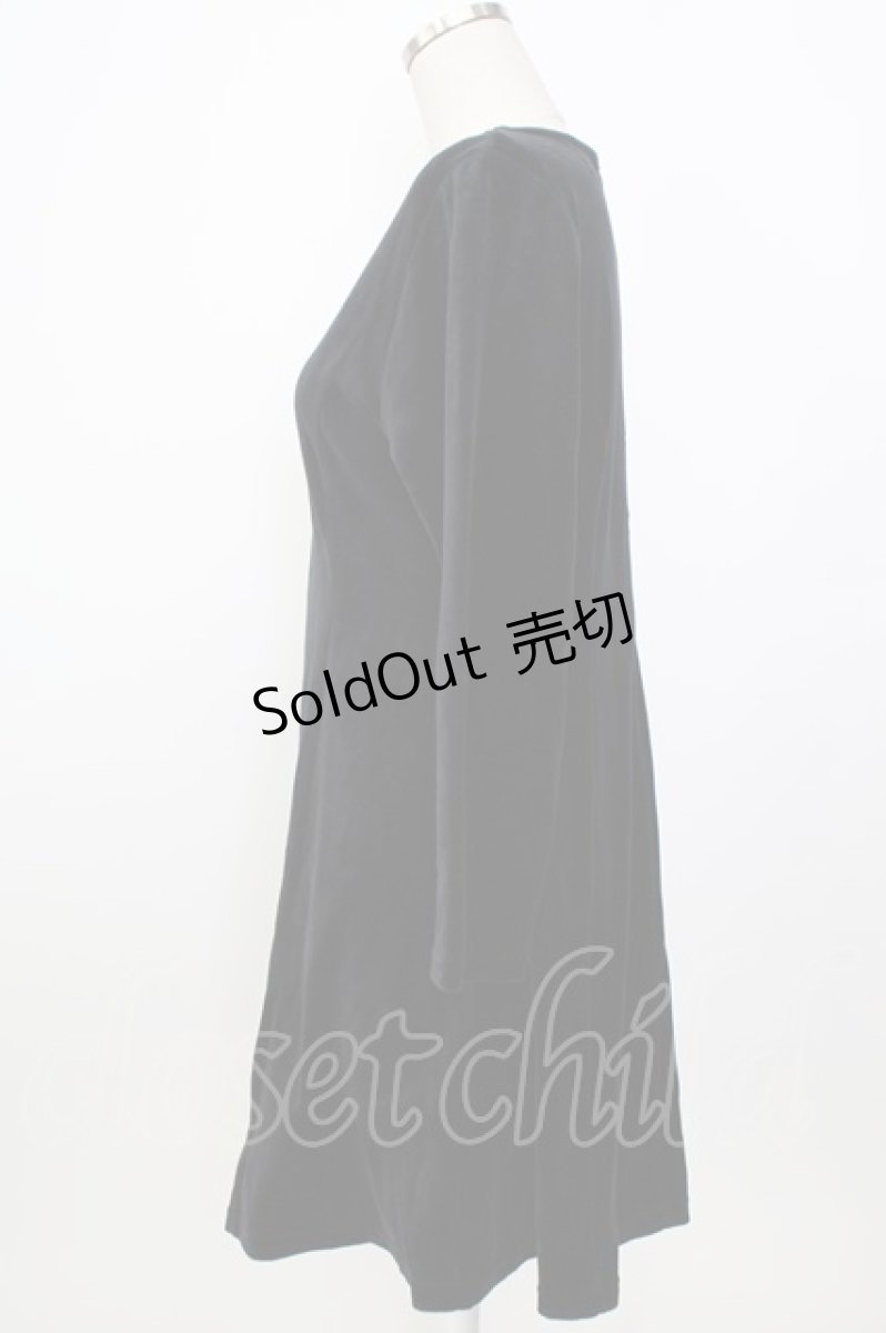 画像3: Katie / DRESS IN VELVET ワンピース S 黒 T-26-01-26-020-LO-OP-SA-ZT561 (3)