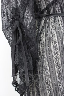 画像4: axes femme / リュクスレースガウン  ブラック T-26-01-27-003-AX-TO-SA-ZT