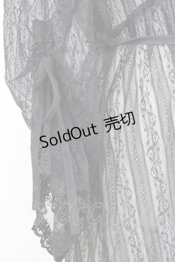 画像4: axes femme / リュクスレースガウン  ブラック T-26-01-27-003-AX-TO-SA-ZT561