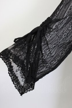 画像5: axes femme / リュクスレースガウン  ブラック T-26-01-27-003-AX-TO-SA-ZT