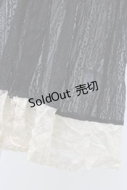 画像6: axes femme / リュクスレースガウン  ブラック T-26-01-27-003-AX-TO-SA-ZT561