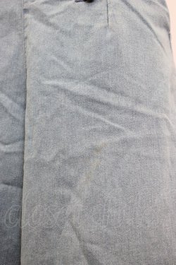 画像4: axes femme / サス付ダブルボタンデニムパンツ M ライトブルー T-26-01-27-004-AX-PA-SA-ZT