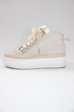 画像3: axes femme / スカラップ厚底スニーカー  ベージュ T-26-01-28-023-AX-SH-SA-ZTK014 (3)