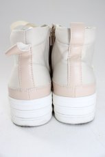 画像4: axes femme / スカラップ厚底スニーカー  ベージュ T-26-01-28-023-AX-SH-SA-ZTK014 (4)