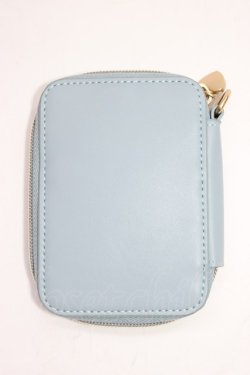 画像2: m petit by misako / ミラー付ポーチ  青 T-26-01-28-025-0-ZA-SA-ZT