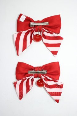 画像2: To Alice / さくらんぼリボンクリップ  赤 T-26-01-28-028-LO-AC-SA-ZT