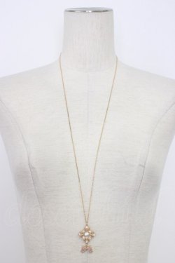 画像1: m petit by misako / TT*AMリボンパールネックレス  ゴールド T-26-01-28-035-LO-AC-SA-ZT