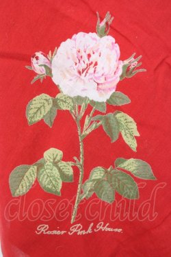 画像3: PINK HOUSE / オールドローズ柄大判ストール  赤Ｘピンク T-26-01-28-037-LO-ZA-SA-ZT