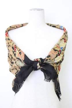 画像1: PINK HOUSE / ペイズリー総柄大判ストール   T-26-01-28-038-LO-ZA-SA-ZT