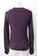 画像2: axes femme / バラボトルネックリブプルオーバー  紫 T-26-01-28-005-AX-TO-SA-ZT (2)