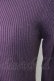 画像4: axes femme / バラボトルネックリブプルオーバー  紫 T-26-01-28-005-AX-TO-SA-ZT (4)