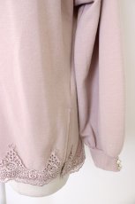 画像3: axes femme / 裾レーストップス  ピンク T-26-01-28-001-AX-TO-SA-ZT579 (3)