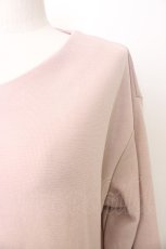 画像4: axes femme / 裾レーストップス  ピンク T-26-01-28-001-AX-TO-SA-ZT579 (4)