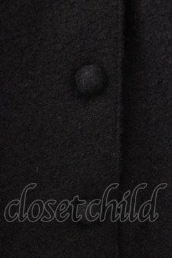 画像5: PINK HOUSE / ドットチュール襟カーディガン L ブラック T-26-01-28-009-LO-TO-SA-ZT