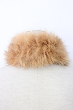 画像2: INGEBORG / ファーマフラー  ブラウン T-26-01-28-014-0-ZA-SA-ZT