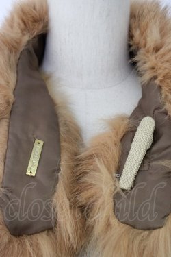 画像3: INGEBORG / ファーマフラー  ブラウン T-26-01-28-014-0-ZA-SA-ZT