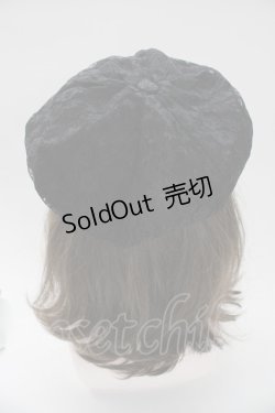 画像4: Princess Melody / レースパールキャップ  黒Ｘ白 T-26-01-28-018-EL-AC-SA-ZTK004