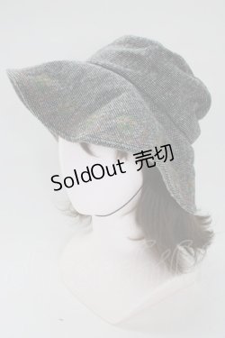 画像1: ANNA SUI / ハット  グレー T-26-01-28-019-PU-AC-SA-ZT