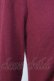 画像4: axes femme / ブローチ付ハイネックプルオーバー  ボルドー T-26-01-28-002-AX-TO-SA-ZT (4)