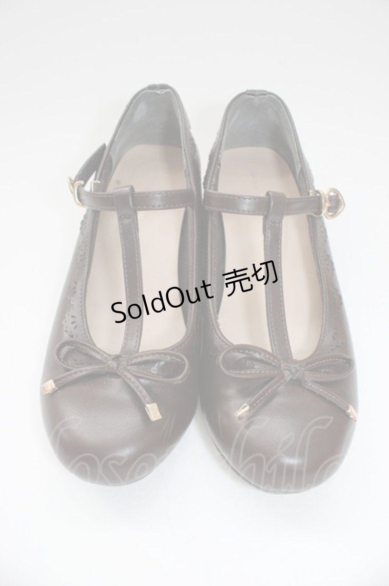 画像2: m petit by misako / 防水パンプス L ブラウン T-26-01-28-021-LO-SH-SA-ZTK002 (2)