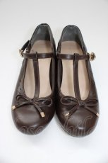 画像2: m petit by misako / 防水パンプス L ブラウン T-26-01-28-021-LO-SH-SA-ZTK002 (2)