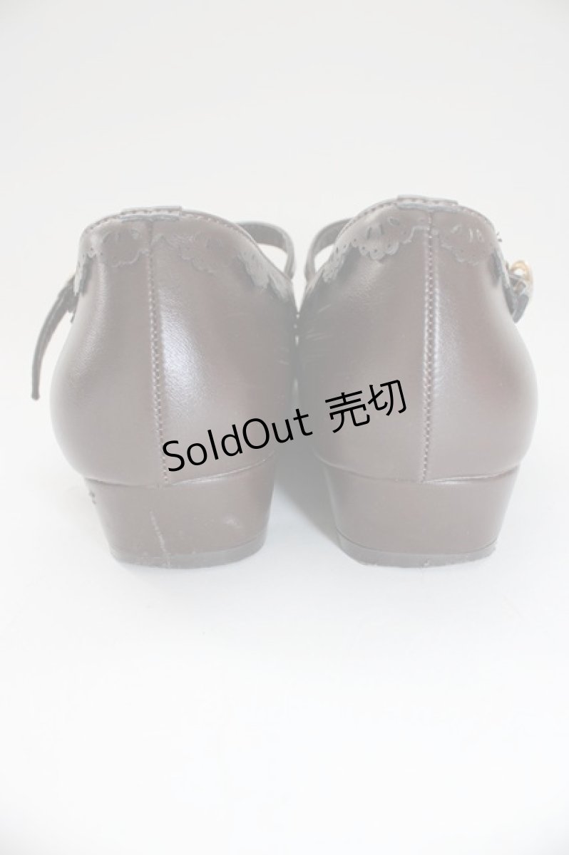 画像4: m petit by misako / 防水パンプス L ブラウン T-26-01-28-021-LO-SH-SA-ZTK002 (4)