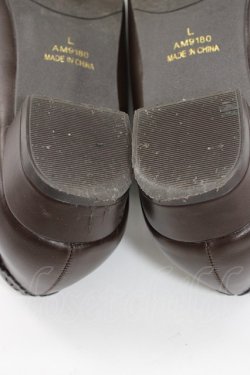 画像7: m petit by misako / 防水パンプス L ブラウン T-26-01-28-021-LO-SH-SA-ZT