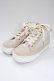 画像1: axes femme / スカラップ厚底スニーカー  ベージュ T-26-01-28-023-AX-SH-SA-ZT (1)