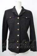 INGEBORG / 4つポケットジャケット M ブラック T-26-01-29-011-LO-JA-SA-ZT