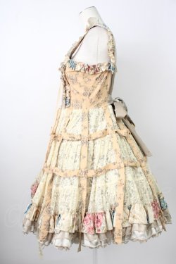 画像4: STEAM / クリノリン風ジャンパースカート  ベージュ T-26-01-29-013-HN-OP-SA-ZT