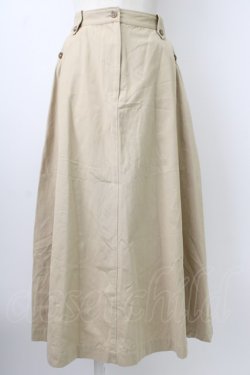 画像1: INGEBORG / チノスカート  ベージュ T-26-01-29-014-LO-SK-SA-ZT