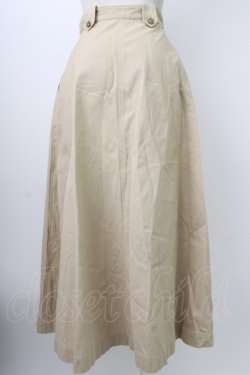 画像2: INGEBORG / チノスカート  ベージュ T-26-01-29-014-LO-SK-SA-ZT