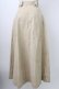 画像2: INGEBORG / チノスカート  ベージュ T-26-01-29-014-LO-SK-SA-ZT (2)
