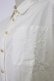 画像8: INGEBORG / カメリアリボン刺繍ポケットシャツ  ホワイト T-26-01-29-001-LO-BL-SA-ZT (8)