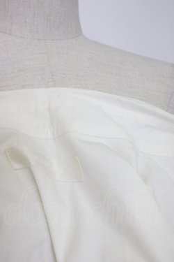 画像9: INGEBORG / カメリアリボン刺繍ポケットシャツ  ホワイト T-26-01-29-001-LO-BL-SA-ZT