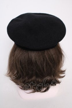 画像3: m petit by misako / カメオボンベレー  黒 T-26-02-01-024-LO-AC-SA-ZT