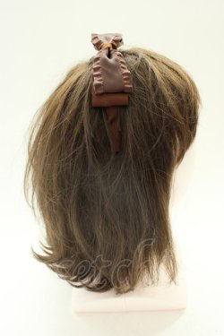 画像3: m petit by misako / AMリボンカチューシャ  ブラウン T-26-02-01-028-LO-AC-SA-ZT