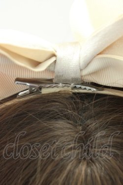画像5: LOLITAその他(お買取対象外) / リボンクリップカチューシャ  アイボリー T-26-02-01-029-LO-ZA-SA-ZT
