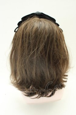 画像2: m petit by misako / NINA'sコラボ AM*NIリボンカチューシャ  黒 T-26-02-01-031-LO-AC-SA-ZT