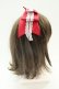 画像3: Cute.Q / パールレースリボンカチューシャ  赤Ｘ白 T-26-02-01-033-EL-AC-SA-ZT (3)