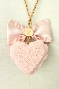 画像3: Q-pot. / スイートドリーミーストロベリーケーキネックレス  ピンク T-26-02-01-035-QP-AC-SA-ZT