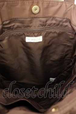 画像3: m petit by misako / キルティングトートバッグ  ブラウン T-26-02-01-039-LO-BG-SA-ZT