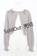 m petit by misako / AM*リボンニットボレロ S ブラウン T-26-02-01-005-LO-TO-SA-ZT
