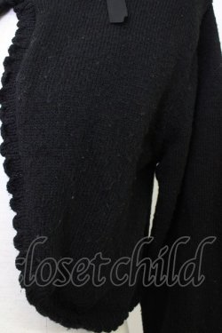 画像3: m petit by misako / AM*リボンニットボレロ M 黒 T-26-02-01-006-LO-TO-SA-ZT